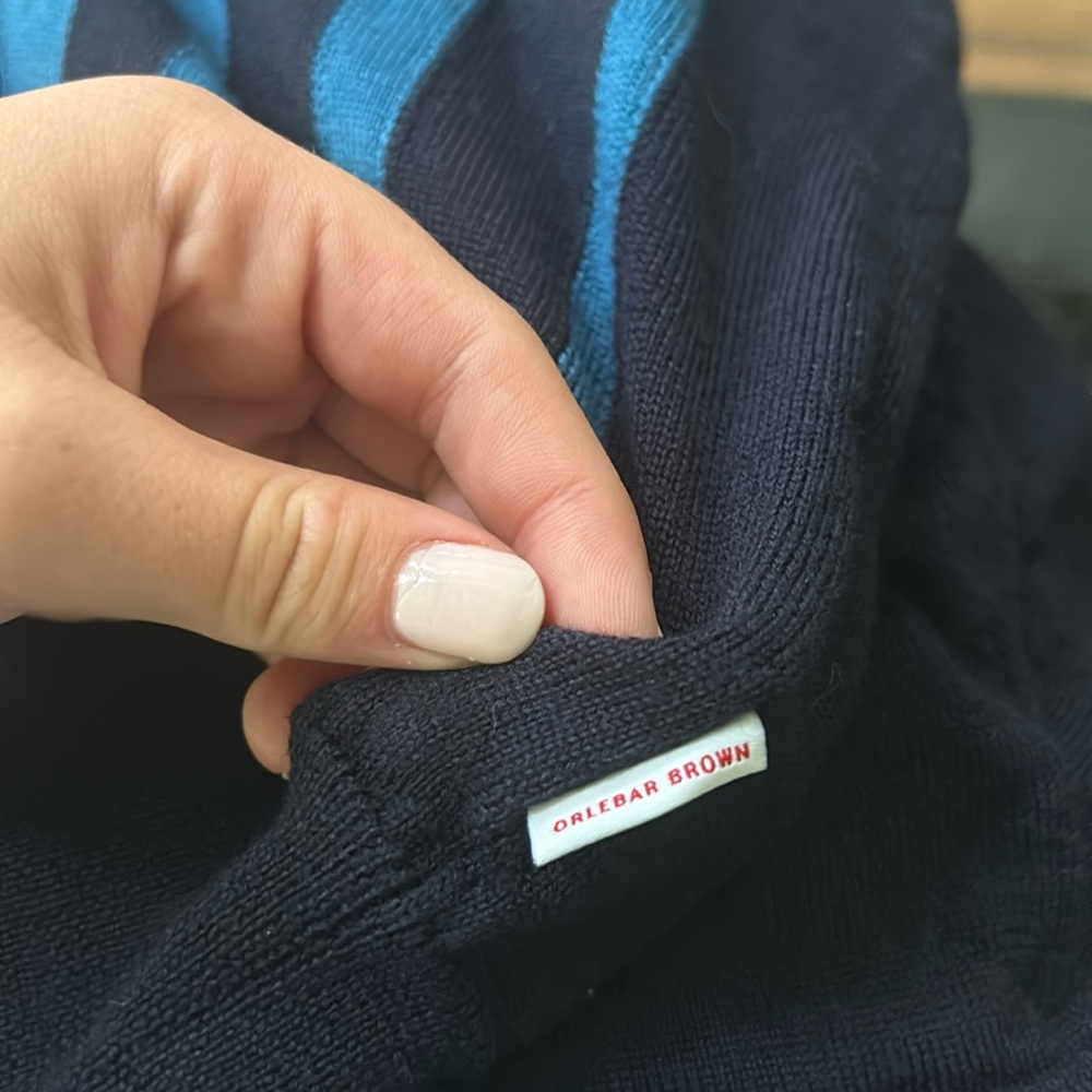 Orlebar Brown knit polo lightly used size M fits like a S